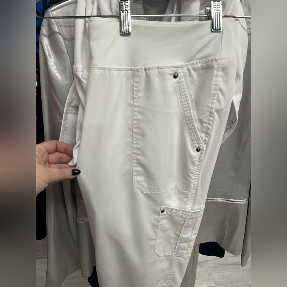 Healing Hands White Jumpsuit - Picture 3 of 4